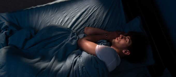 Man som sover